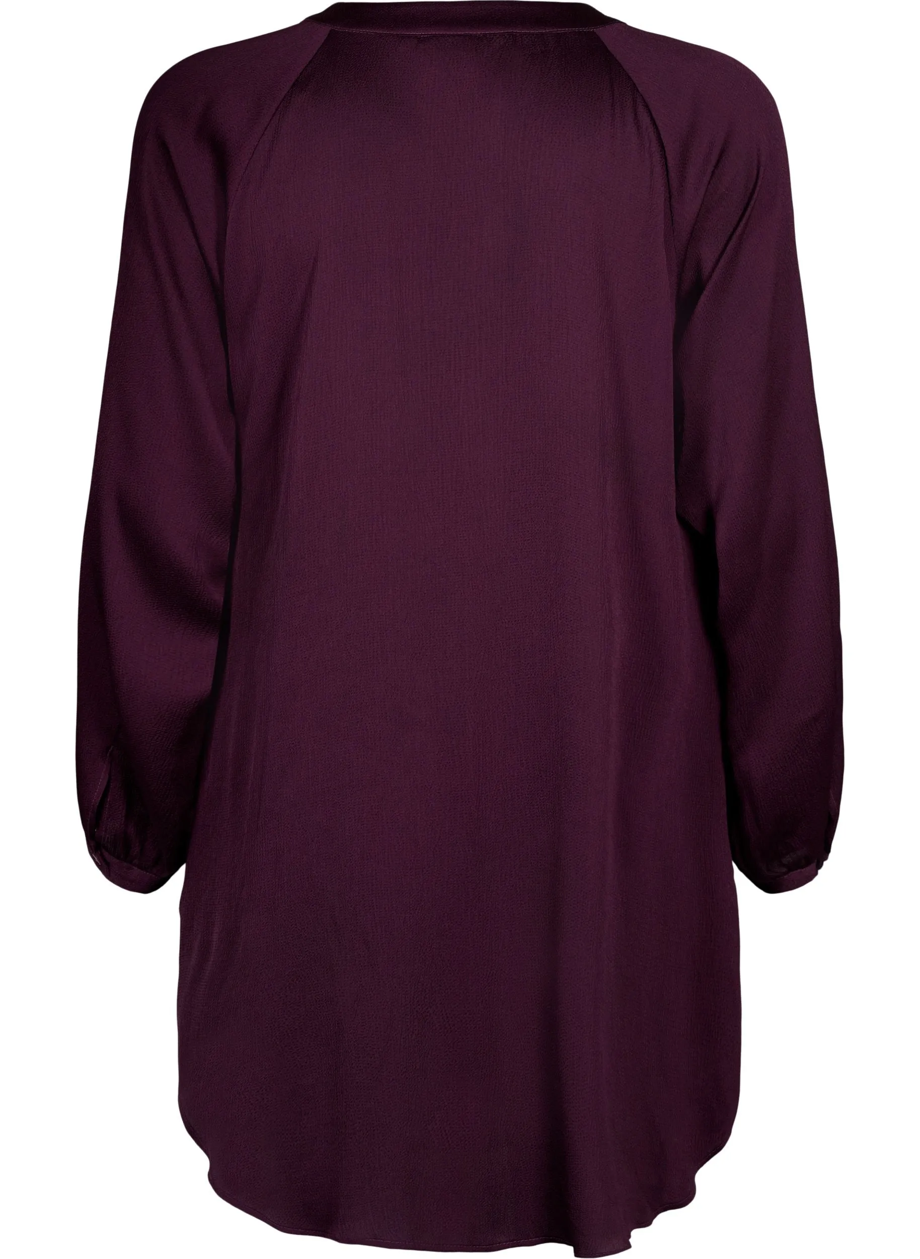 Zizzi Vigga Dress in Deep Purple